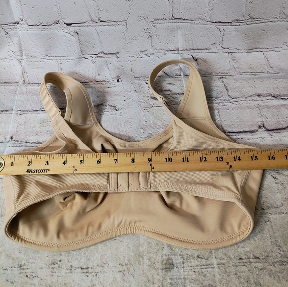 Wacoal Simone Nude Underwire Bra 38DD Adjustable Strap Sporty - Picture 10 of 11